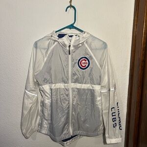 White Cubs Windbreaker Jacket